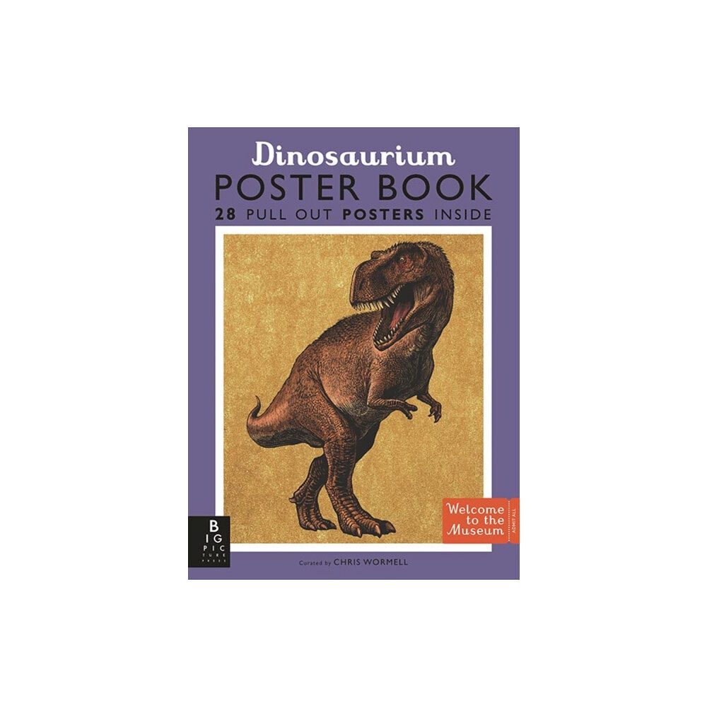 Templar Publishing Dinosaurium Poster Book (häftad, eng)