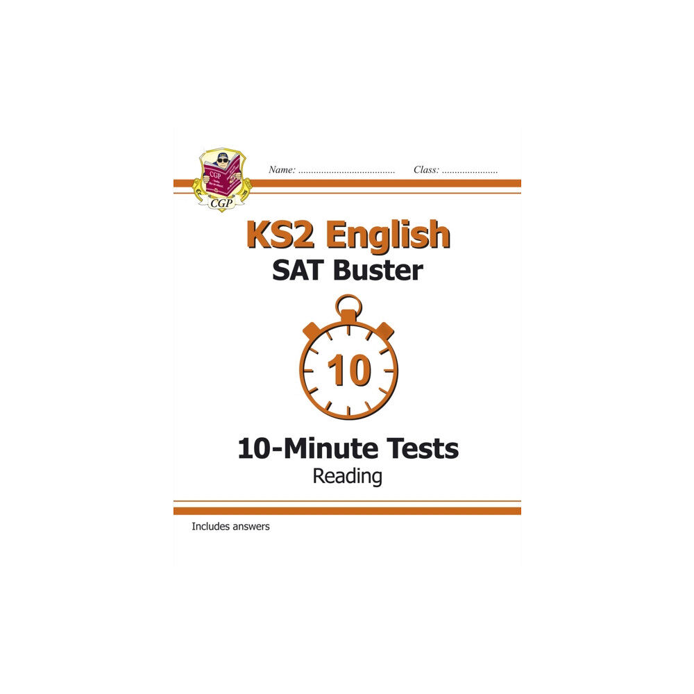 Coordination Group Publications Ltd (CGP) KS2 English SAT Buster 10-Minute Tests: Reading - Book 1 (for the 2025 tests) (häftad, eng)