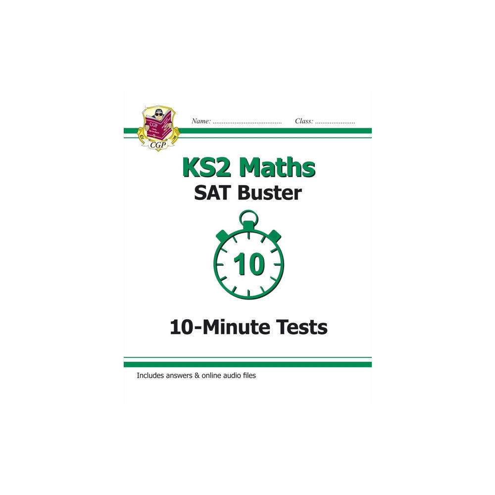 Coordination Group Publications Ltd (CGP) KS2 Maths SAT Buster 10-Minute Tests - Book 1 (for the 2025 tests) (häftad, eng)