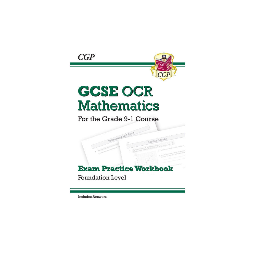 Coordination Group Publications Ltd (CGP) GCSE Maths OCR Exam Practice Workbook: Foundation - includes Video Solutions and Answers (häftad, eng)