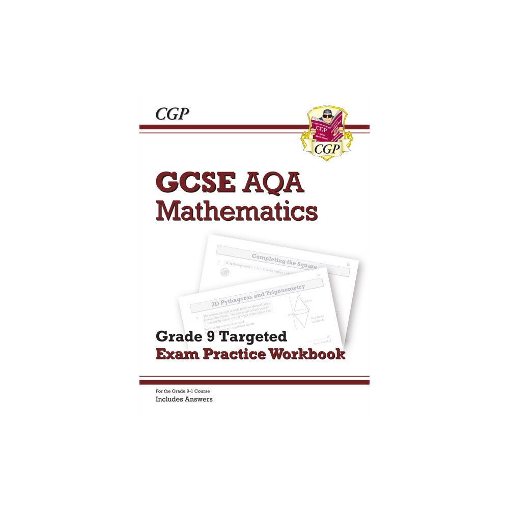 Coordination Group Publications Ltd (CGP) GCSE Maths AQA Grade 8-9 Targeted Exam Practice Workbook (includes Answers) (häftad, eng)