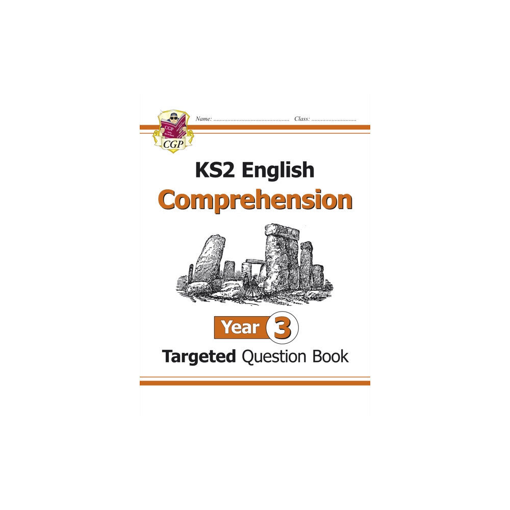 Coordination Group Publications Ltd (CGP) KS2 English Year 3 Reading Comprehension Targeted Question Book - Book 1 (with Answers) (häftad, eng)