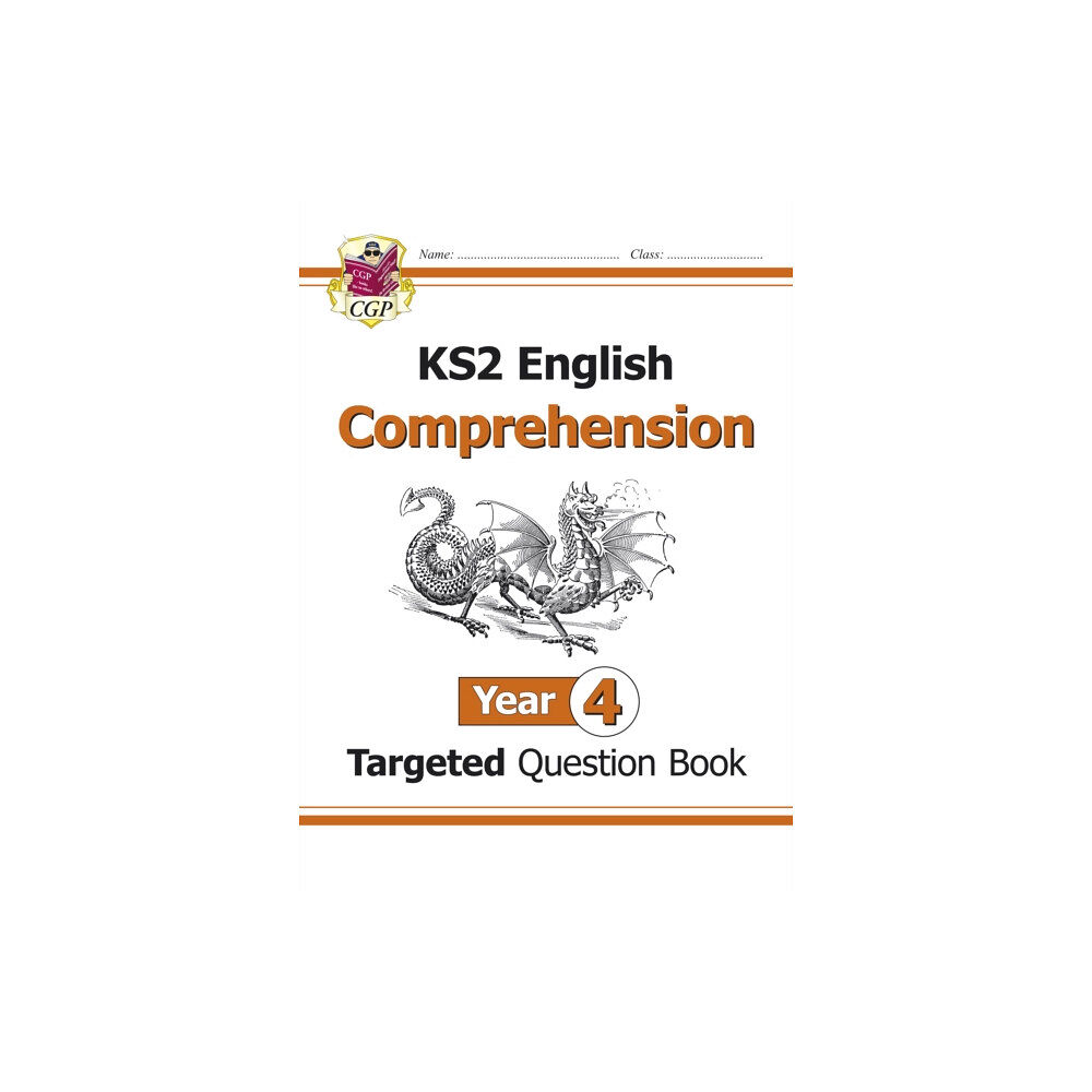 Coordination Group Publications Ltd (CGP) KS2 English Year 4 Reading Comprehension Targeted Question Book - Book 1 (with Answers) (häftad, eng)