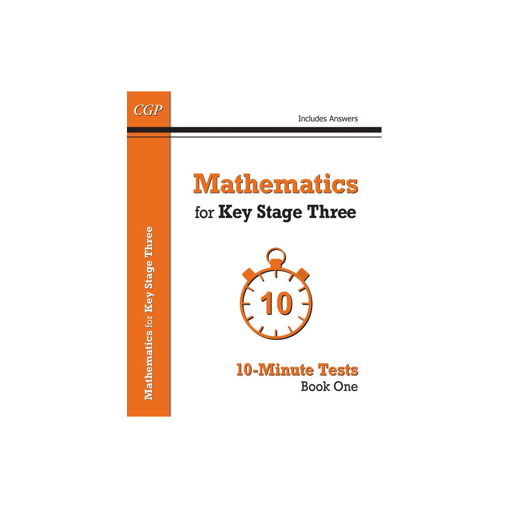 Coordination Group Publications Ltd (CGP) Mathematics for KS3: 10-Minute Tests - Book 1 (including Answers) (häftad, eng)