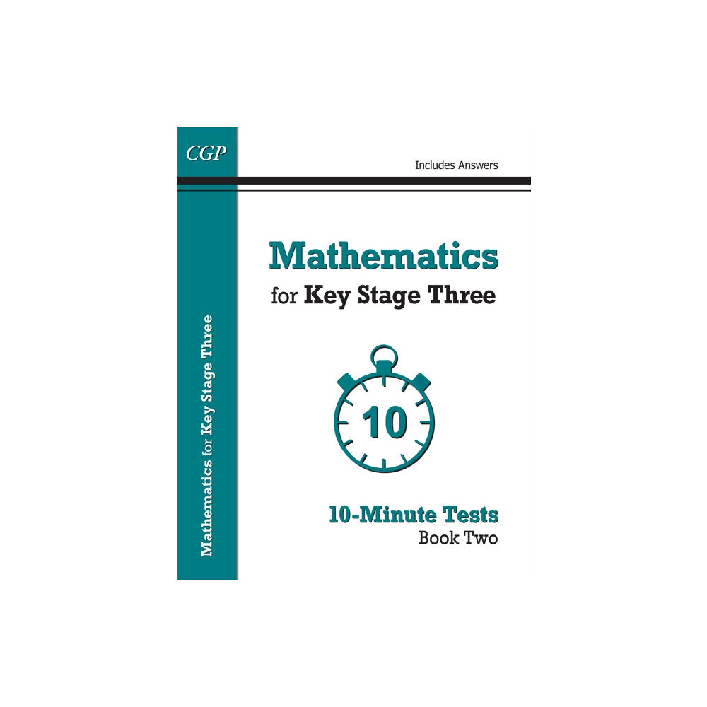 Coordination Group Publications Ltd (CGP) Mathematics for KS3: 10-Minute Tests - Book 2 (including Answers) (häftad, eng)