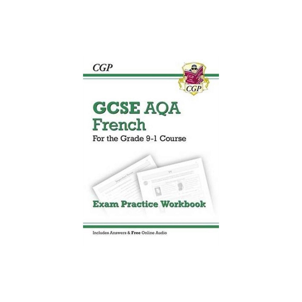 Coordination Group Publications Ltd (CGP) GCSE French AQA Exam Practice Workbook: includes Answers & Online Audio (For exams in 2025) (häftad, eng)