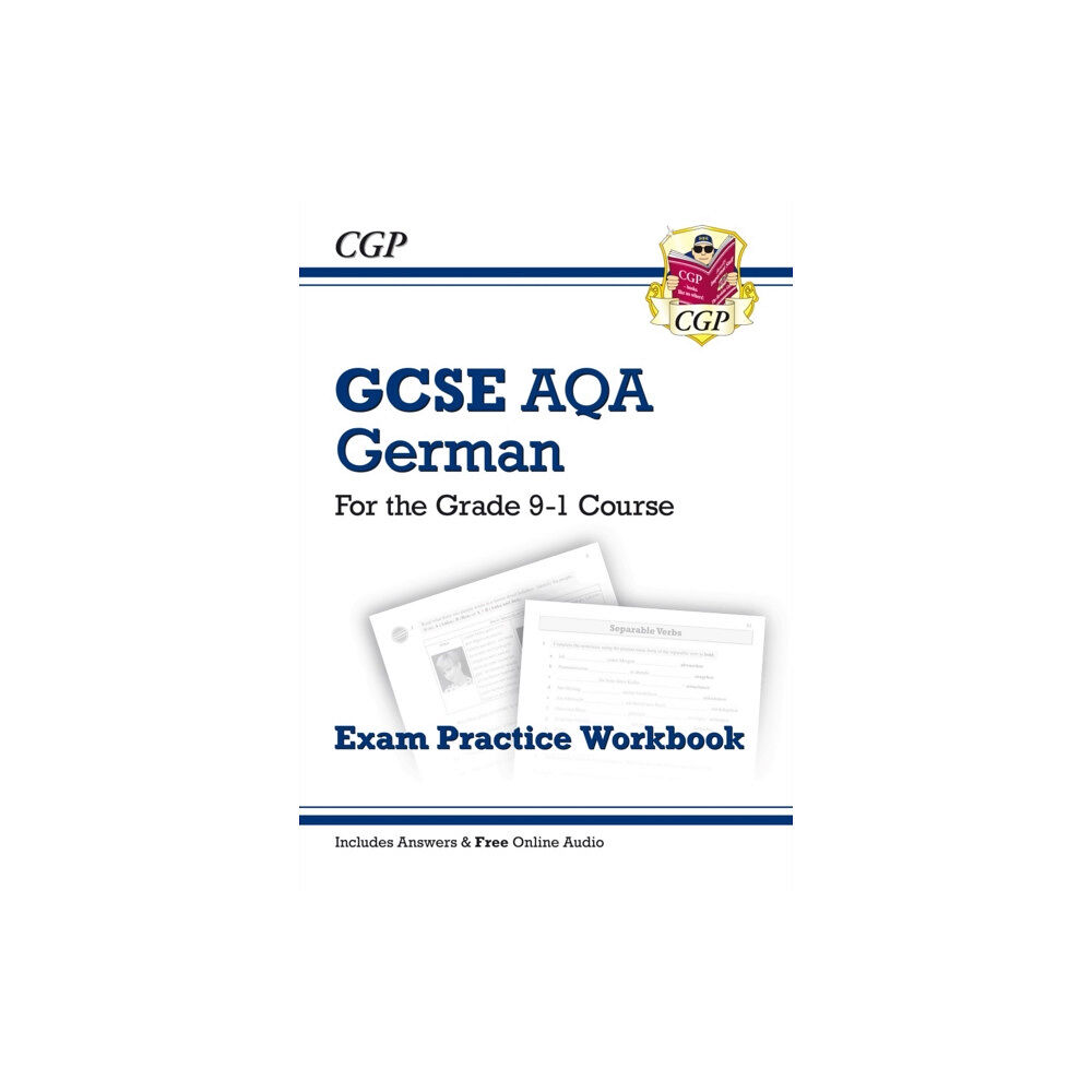 Coordination Group Publications Ltd (CGP) GCSE German AQA Exam Practice Workbook: includes Answers & Online Audio (For exams in 2025) (häftad, eng)