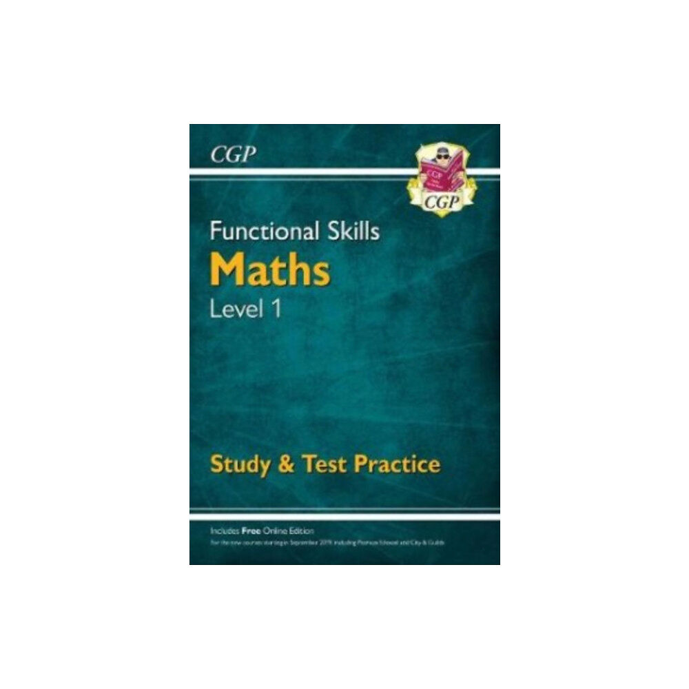 Coordination Group Publications Ltd (CGP) Functional Skills Maths Level 1 - Study & Test Practice (häftad, eng)