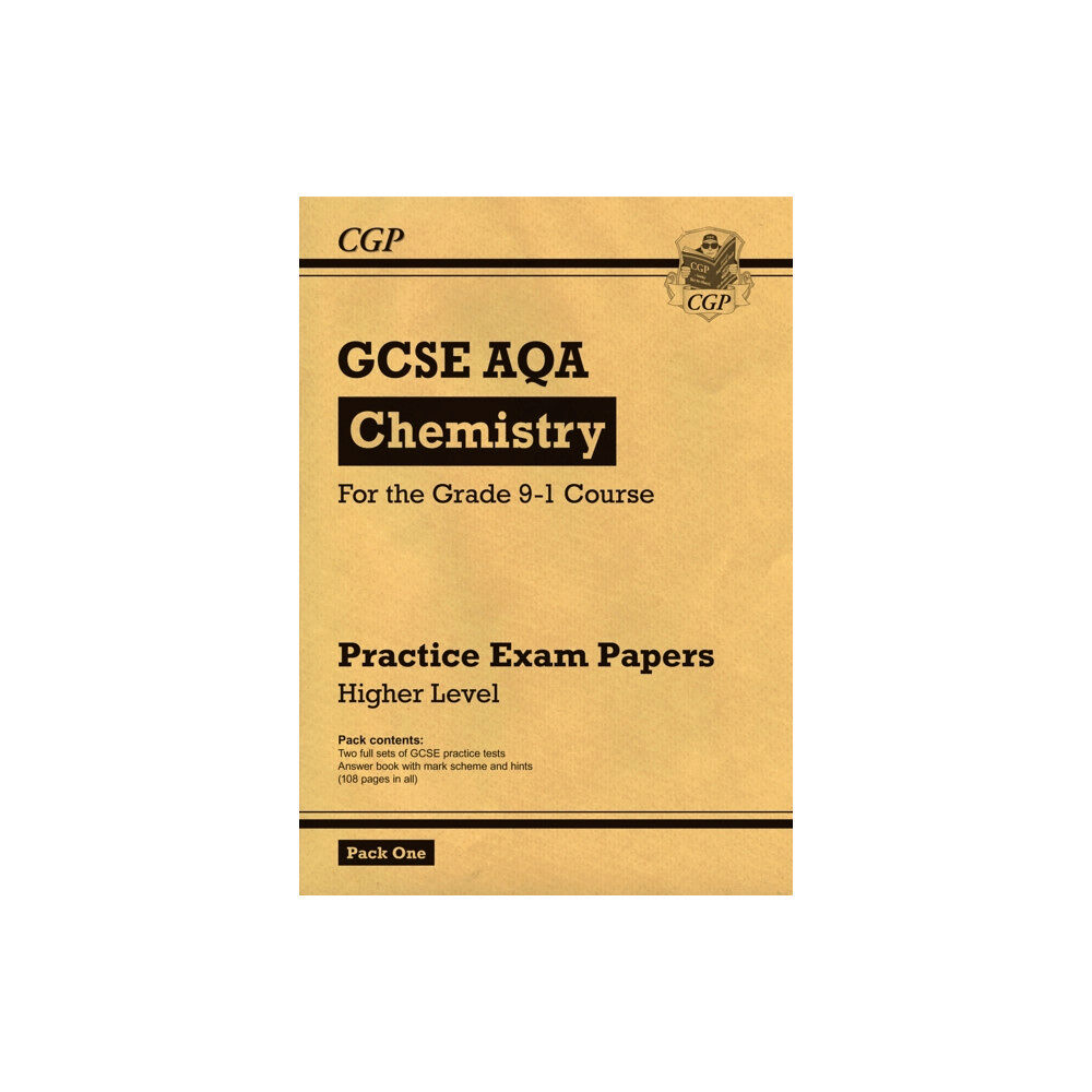 Coordination Group Publications Ltd (CGP) GCSE Chemistry AQA Practice Papers: Higher Pack 1 (häftad, eng)