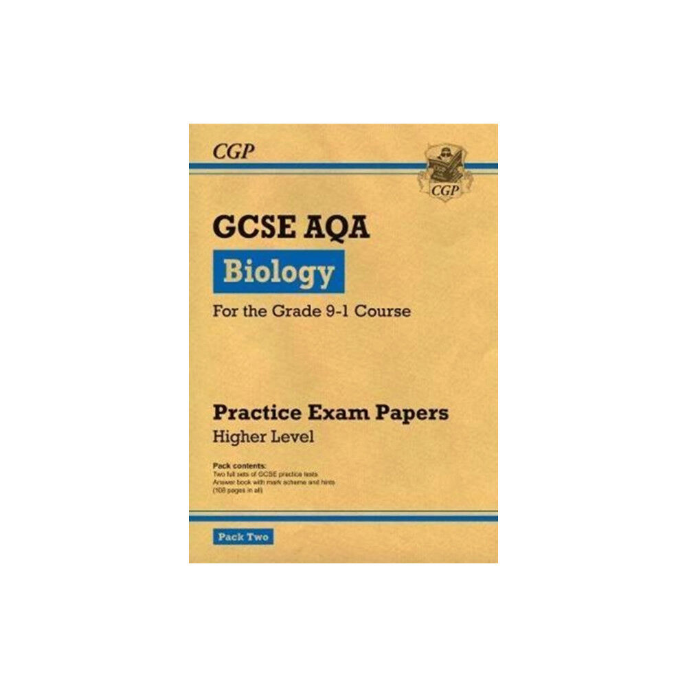 Coordination Group Publications Ltd (CGP) GCSE Biology AQA Practice Papers: Higher Pack 2 (häftad, eng)