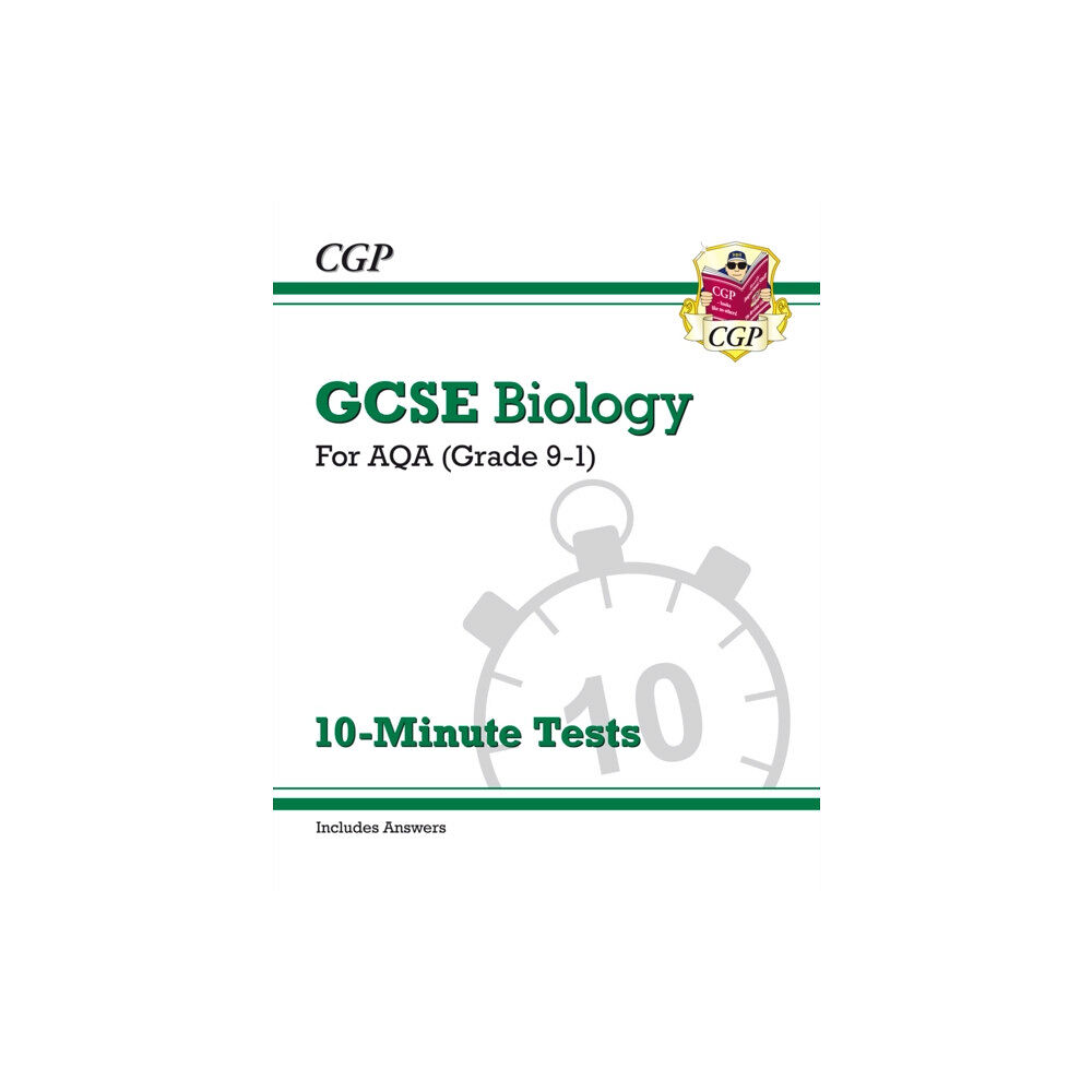 Coordination Group Publications Ltd (CGP) GCSE Biology: AQA 10-Minute Tests (includes answers) (häftad, eng)