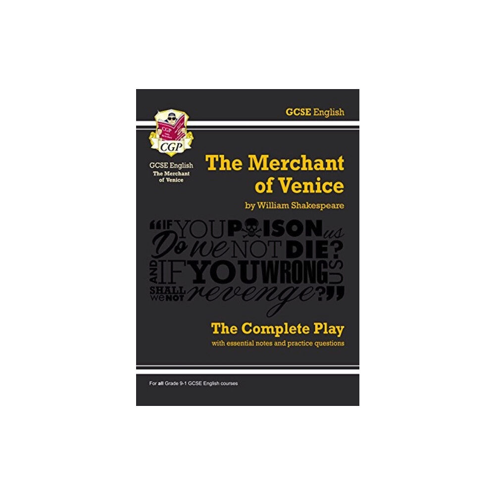 Coordination Group Publications Ltd (CGP) The Merchant of Venice - The Complete Play with Annotations, Audio and Knowledge Organisers (häftad, eng)