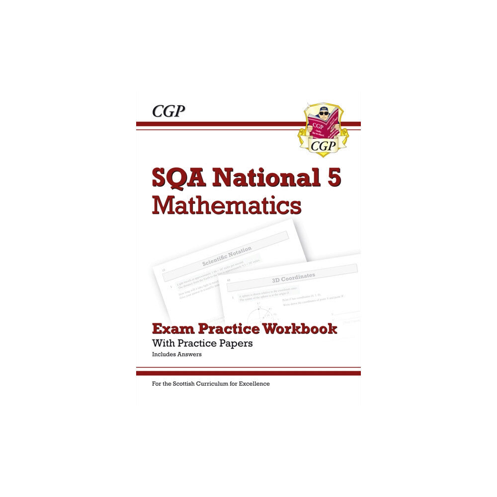 Coordination Group Publications Ltd (CGP) National 5 Maths: SQA Exam Practice Workbook - includes Answers (häftad, eng)