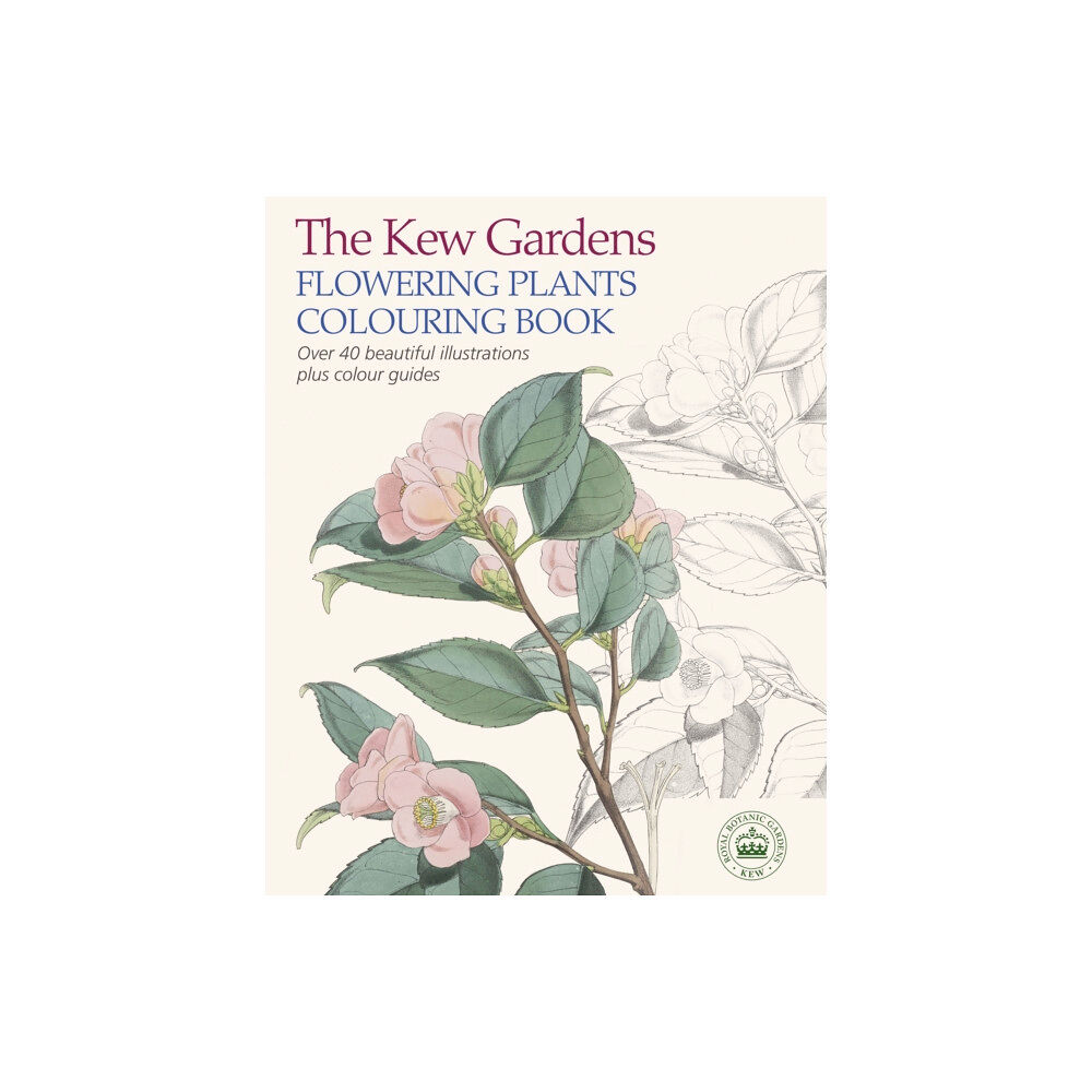 Arcturus publishing ltd The Kew Gardens Flowering Plants Colouring Book (häftad, eng)