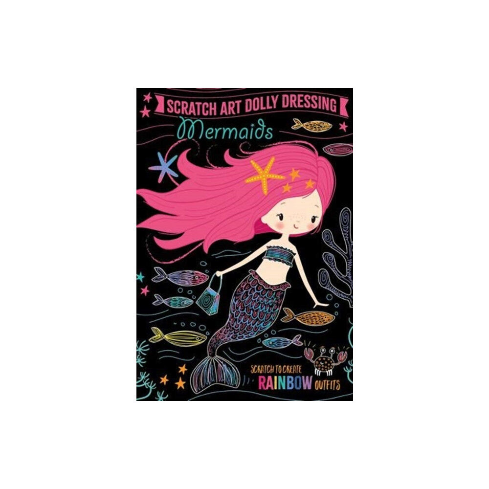 Bookoli Limited Scratch Art Dolly Dressing: Mermaids (inbunden, eng)