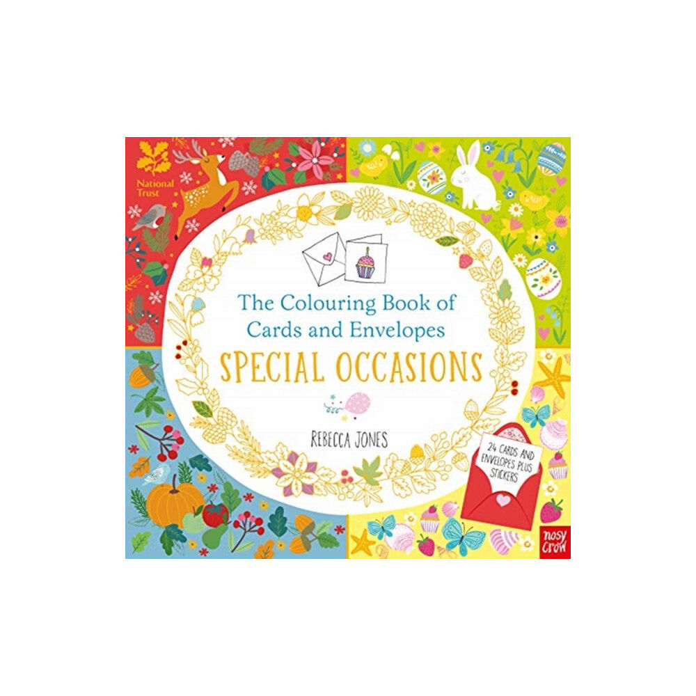 Nosy Crow Ltd National Trust: The Colouring Book of Cards and Envelopes: Special Occasions (häftad, eng)