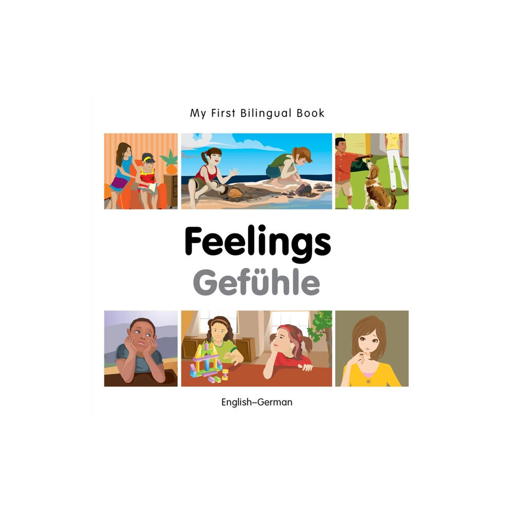 Milet Publishing Ltd My First Bilingual Book -  Feelings (English-German) (bok, board book, eng)