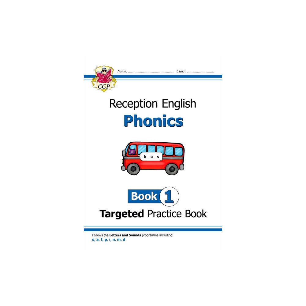 Coordination Group Publications Ltd (CGP) Reception English Phonics Targeted Practice Book - Book 1 (häftad, eng)