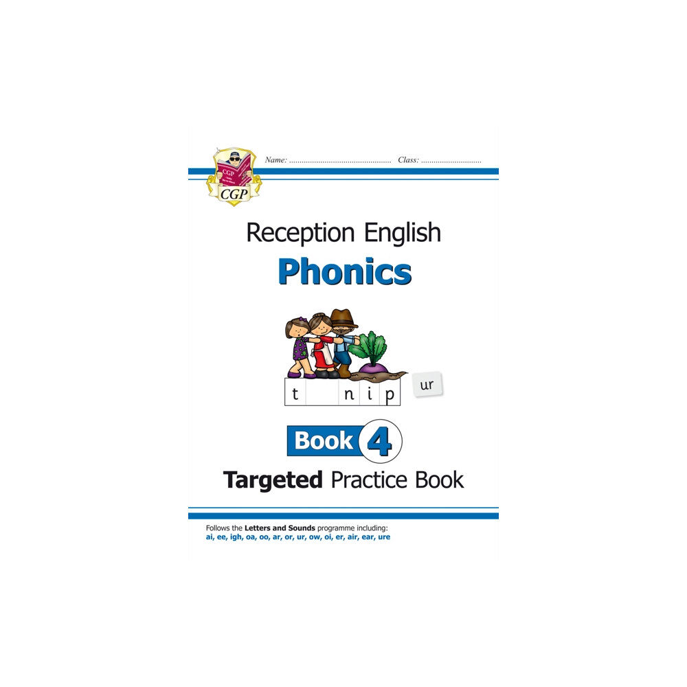 Coordination Group Publications Ltd (CGP) Reception English Phonics Targeted Practice Book - Book 4 (häftad, eng)