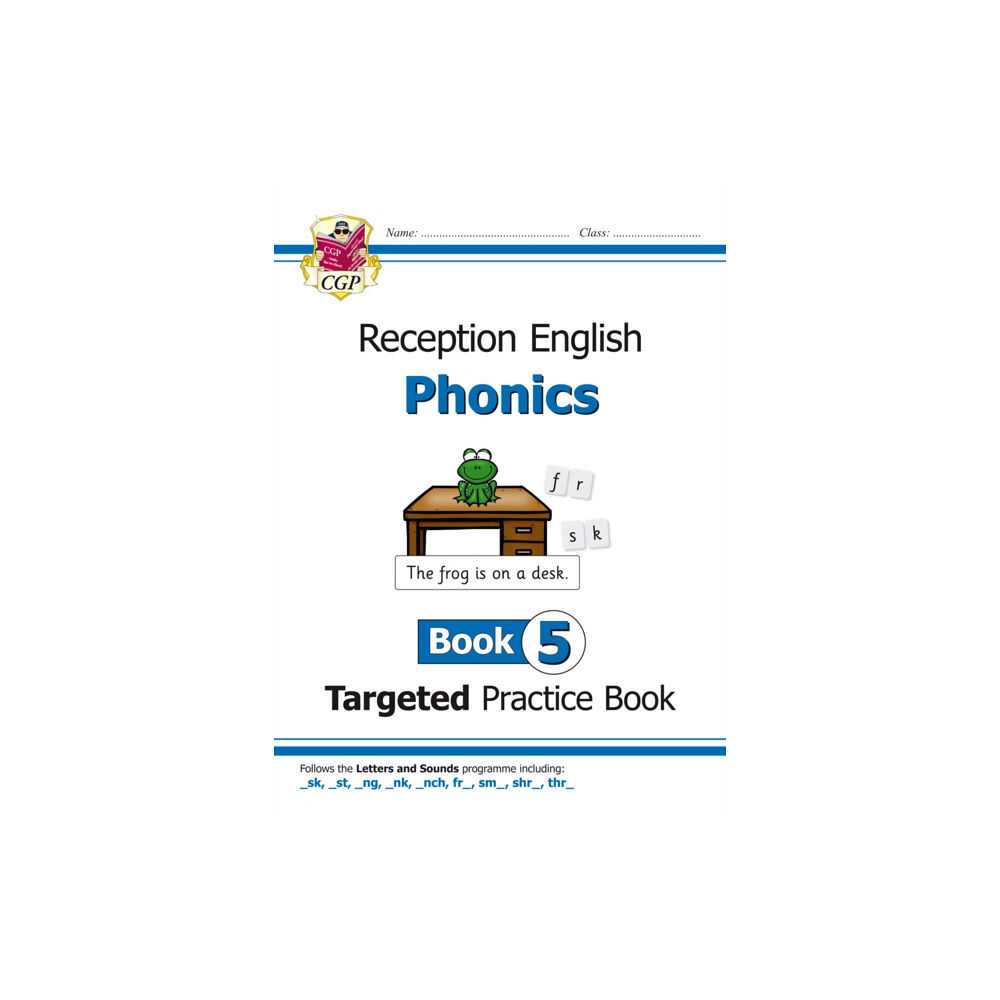 Coordination Group Publications Ltd (CGP) Reception English Phonics Targeted Practice Book - Book 5 (häftad, eng)