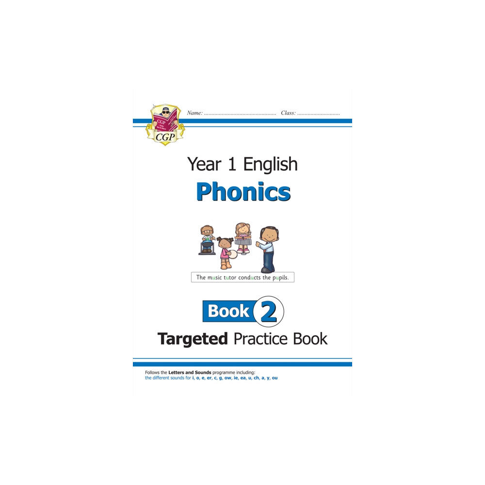 Coordination Group Publications Ltd (CGP) KS1 English Year 1 Phonics Targeted Practice Book - Book 2 (häftad, eng)