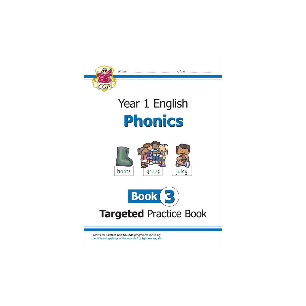 Coordination Group Publications Ltd (CGP) KS1 English Year 1 Phonics Targeted Practice Book - Book 3 (häftad, eng)