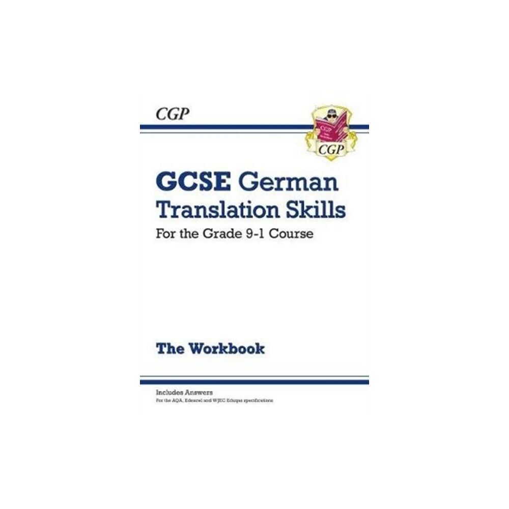 Coordination Group Publications Ltd (CGP) GCSE German Translation Skills Workbook: includes Answers (For exams in 2025) (häftad, eng)