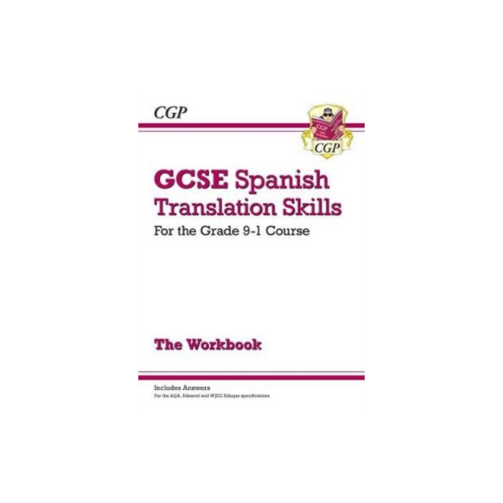 Coordination Group Publications Ltd (CGP) GCSE Spanish Translation Skills Workbook: includes Answers (For exams in 2025) (häftad, eng)