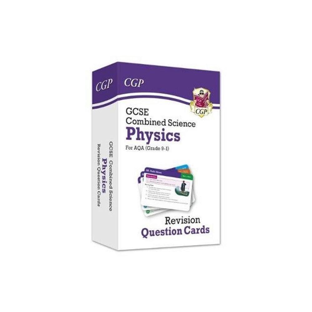 Coordination Group Publications Ltd (CGP) GCSE Combined Science: Physics AQA Revision Question Cards (inbunden, eng)