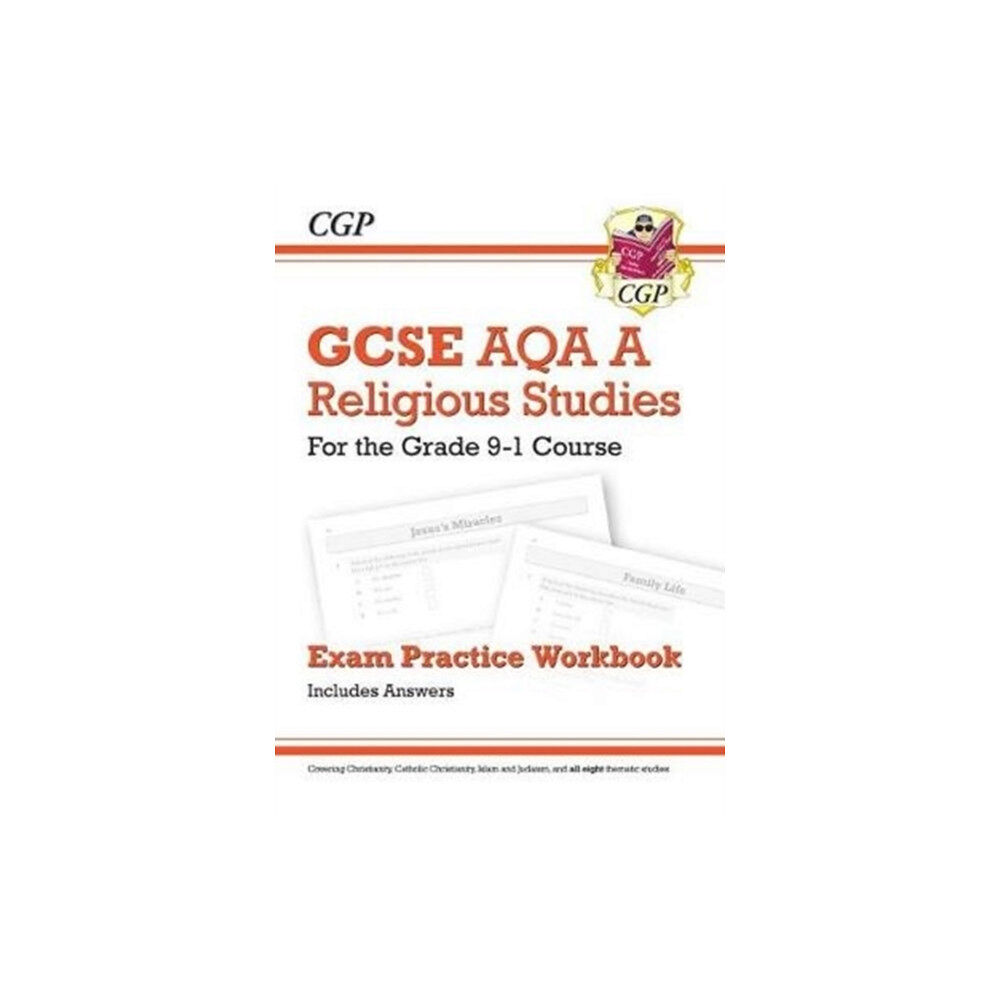 Coordination Group Publications Ltd (CGP) GCSE Religious Studies: AQA A Exam Practice Workbook (includes Answers) (häftad, eng)