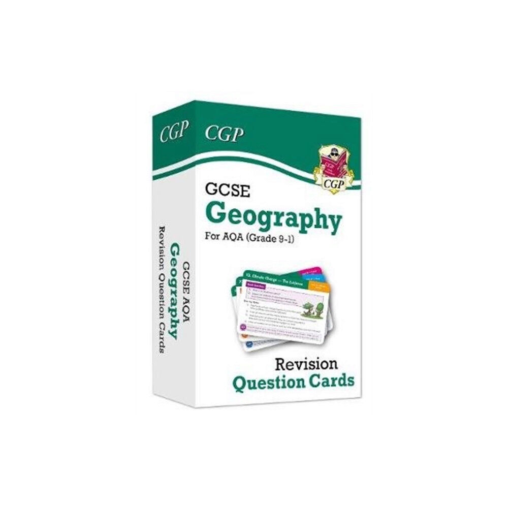 Coordination Group Publications Ltd (CGP) GCSE Geography AQA Revision Question Cards (inbunden, eng)