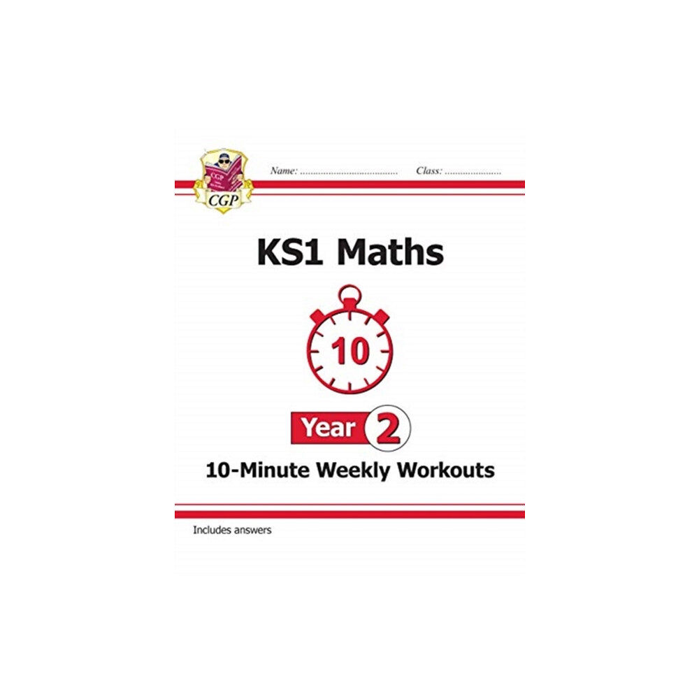 Coordination Group Publications Ltd (CGP) KS1 Year 2 Maths 10-Minute Weekly Workouts (häftad, eng)