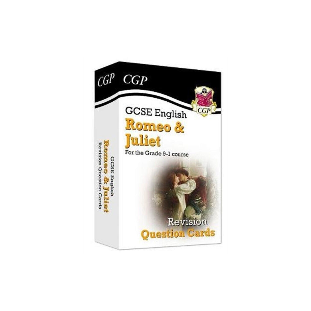 Coordination Group Publications Ltd (CGP) GCSE English Shakespeare - Romeo & Juliet Revision Question Cards (inbunden, eng)