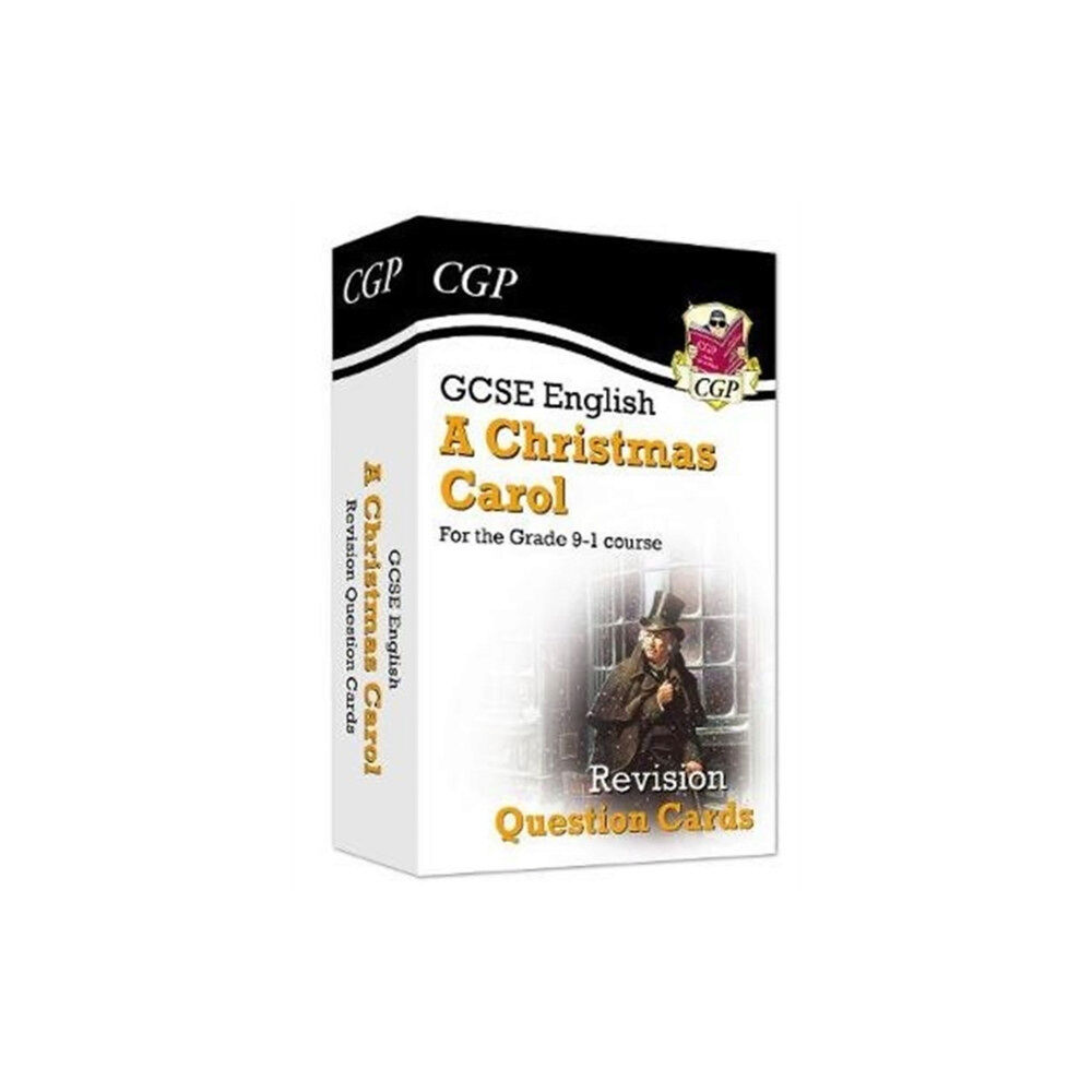 Coordination Group Publications Ltd (CGP) GCSE English - A Christmas Carol Revision Question Cards (inbunden, eng)