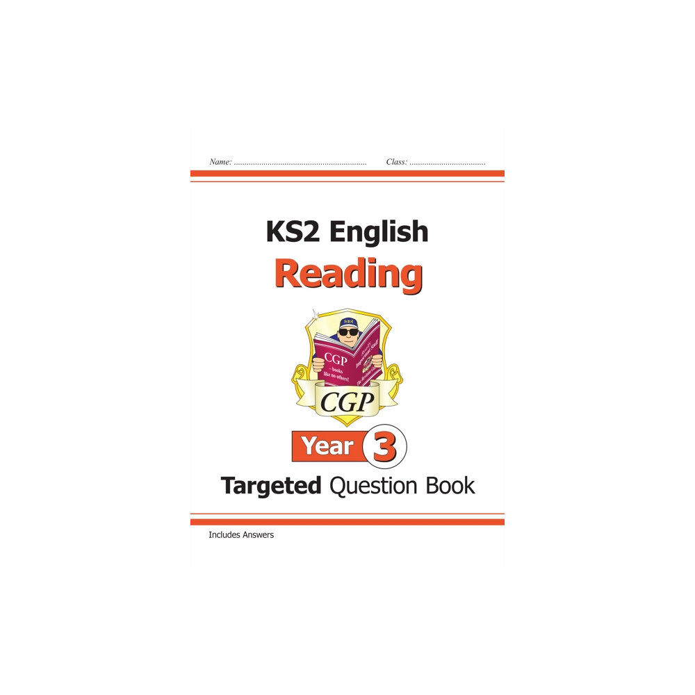 Coordination Group Publications Ltd (CGP) KS2 English Year 3 Reading Targeted Question Book (häftad, eng)