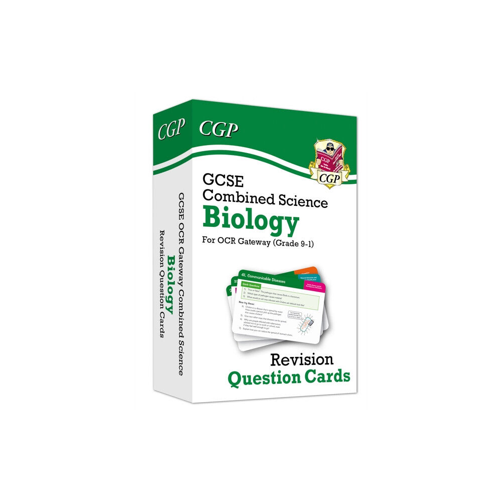 Coordination Group Publications Ltd (CGP) GCSE Combined Science: Biology OCR Gateway Revision Question Cards (inbunden, eng)