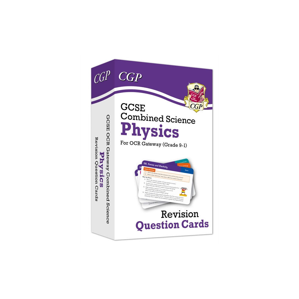 Coordination Group Publications Ltd (CGP) GCSE Combined Science: Physics OCR Gateway Revision Question Cards (inbunden, eng)