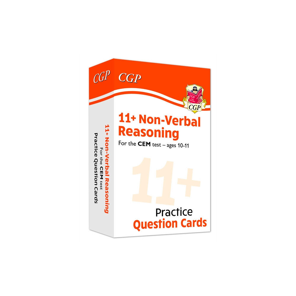 Coordination Group Publications Ltd (CGP) 11+ CEM Non-Verbal Reasoning Practice Question Cards - Ages 10-11 (inbunden, eng)