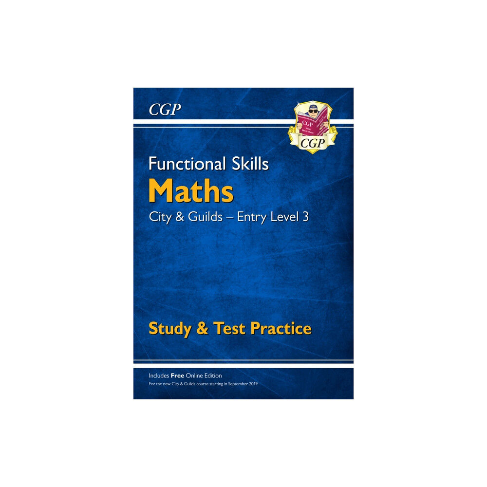 Coordination Group Publications Ltd (CGP) Functional Skills Maths: City & Guilds Entry Level 3 - Study & Test Practice (häftad, eng)