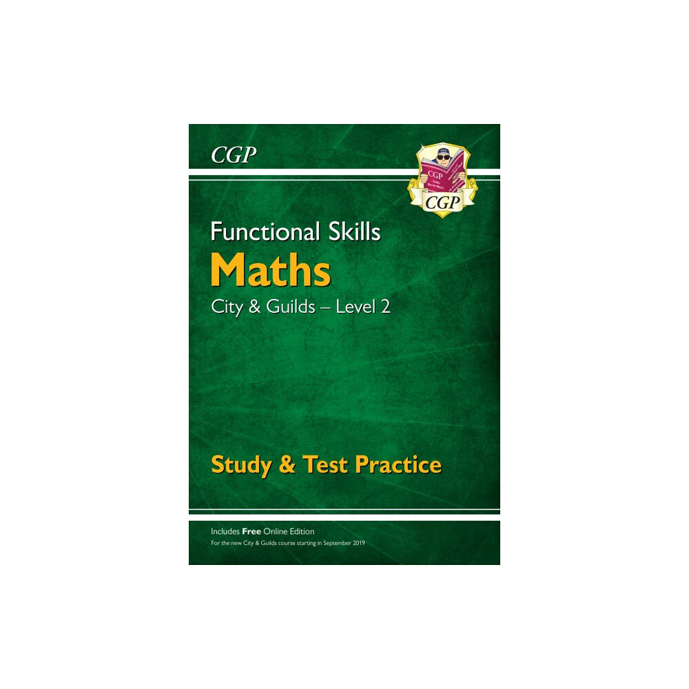 Coordination Group Publications Ltd (CGP) Functional Skills Maths: City & Guilds Level 2 - Study & Test Practice (häftad, eng)