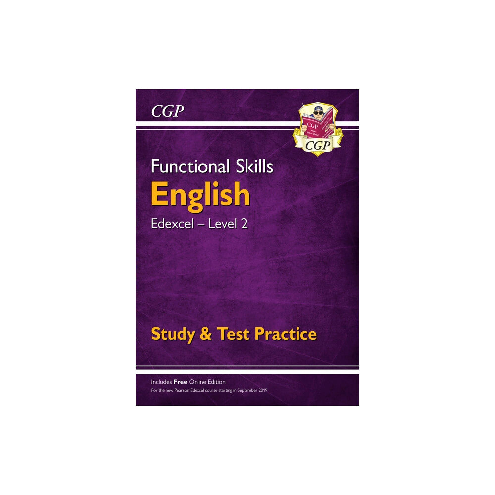 Coordination Group Publications Ltd (CGP) Functional Skills English: Edexcel Level 2 - Study & Test Practice (häftad, eng)