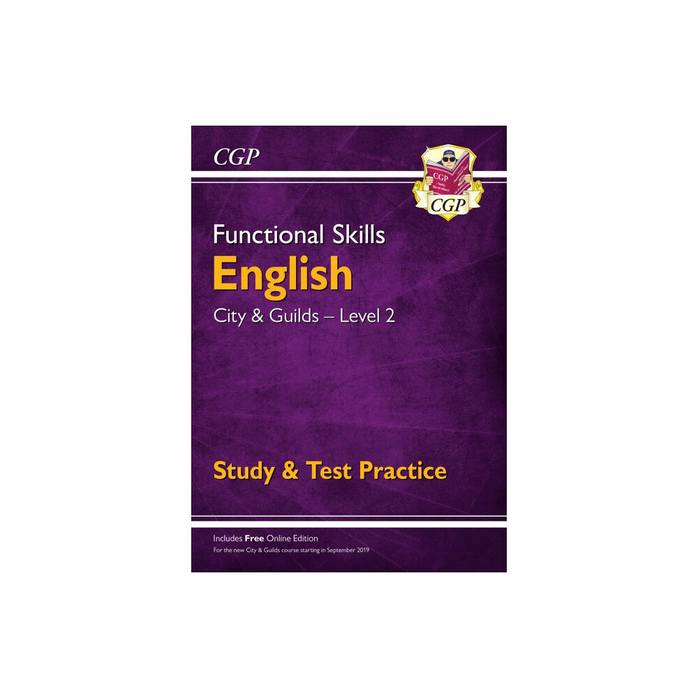 Coordination Group Publications Ltd (CGP) Functional Skills English: City & Guilds Level 2 - Study & Test Practice (häftad, eng)