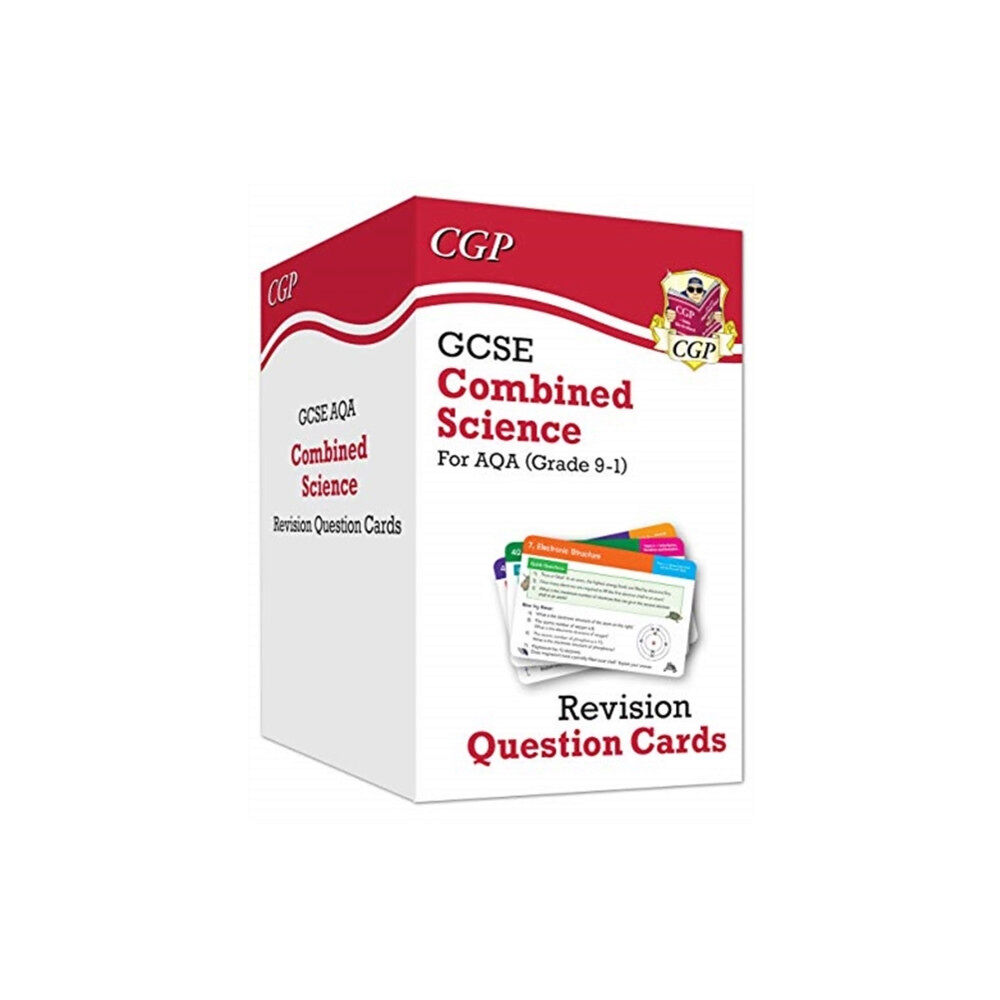 Coordination Group Publications Ltd (CGP) GCSE Combined Science AQA Revision Question Cards: All-in-one Biology, Chemistry & Physics (inbunden, eng)