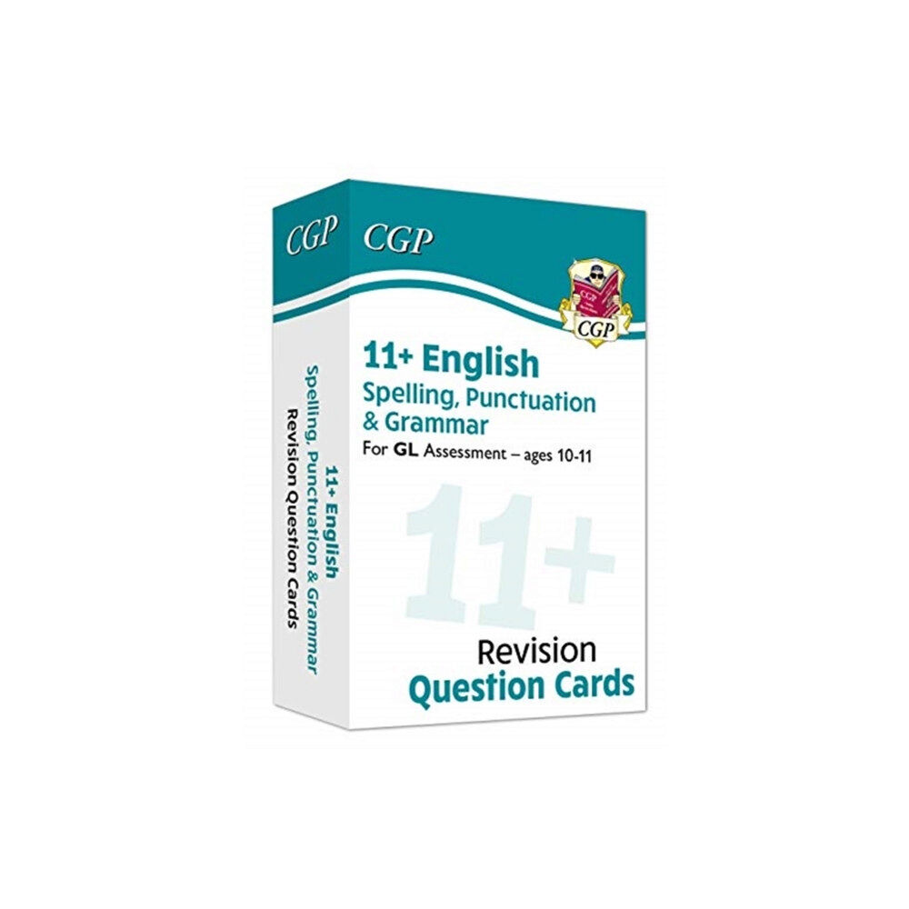 Coordination Group Publications Ltd (CGP) 11+ GL Revision Question Cards: English Spelling, Punctuation & Grammar - Ages 10-11 (inbunden, eng)