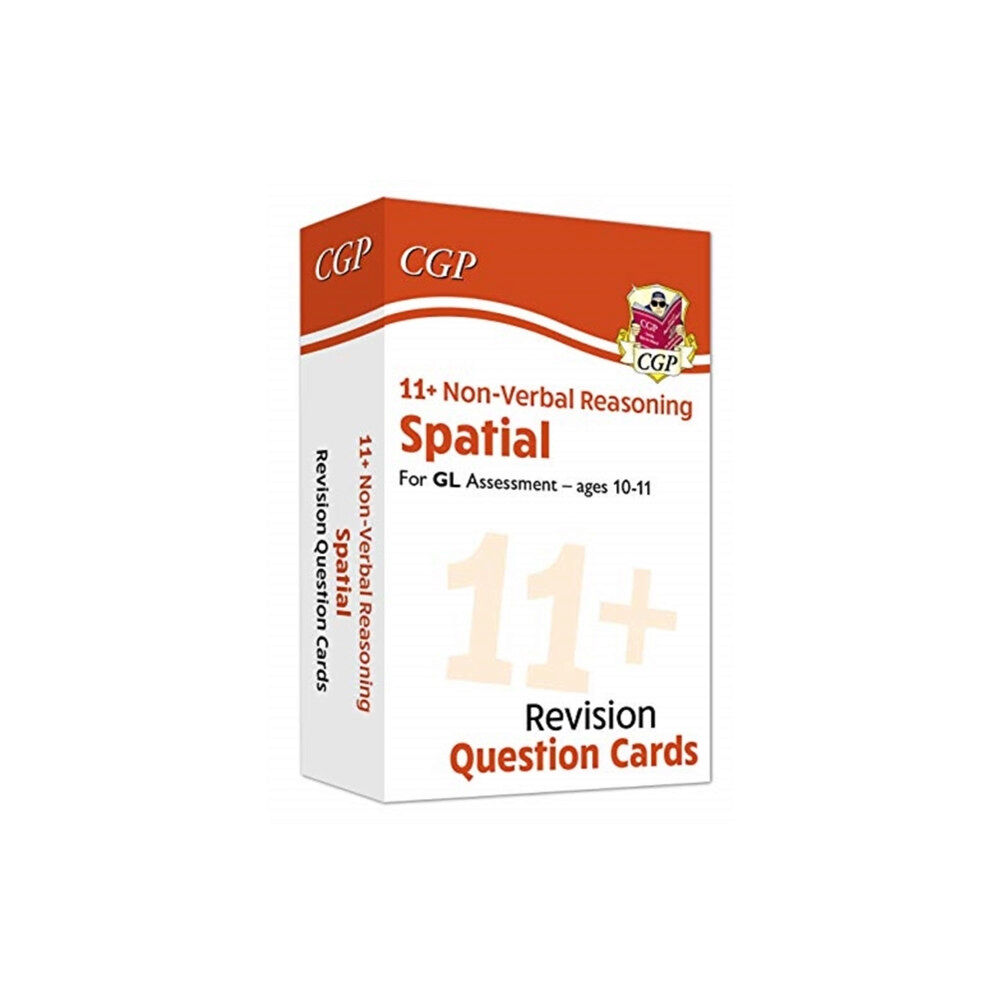 Coordination Group Publications Ltd (CGP) 11+ GL Revision Question Cards: Non-Verbal Reasoning Spatial - Ages 10-11 (inbunden, eng)