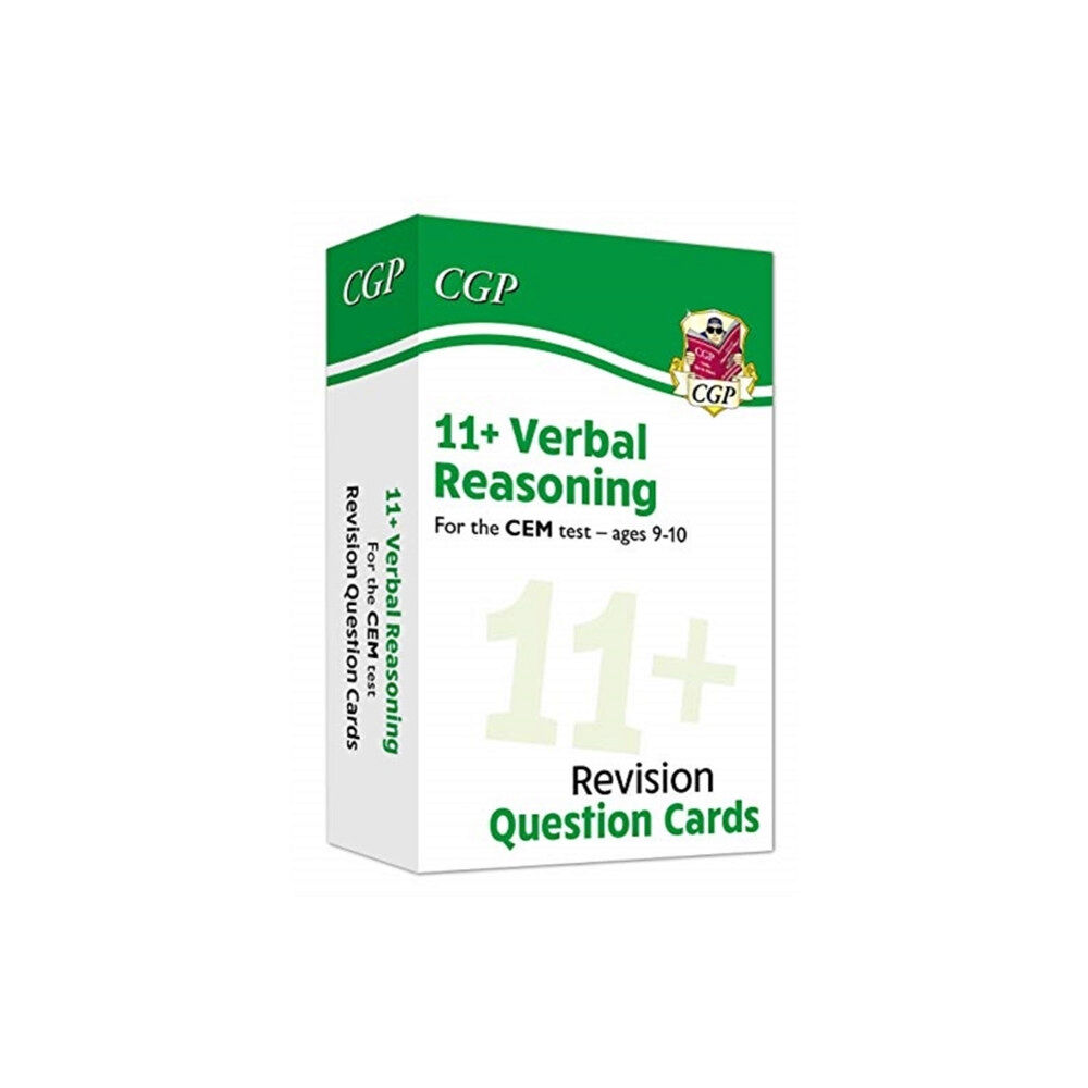 Coordination Group Publications Ltd (CGP) 11+ CEM Revision Question Cards: Verbal Reasoning - Ages 9-10 (inbunden, eng)