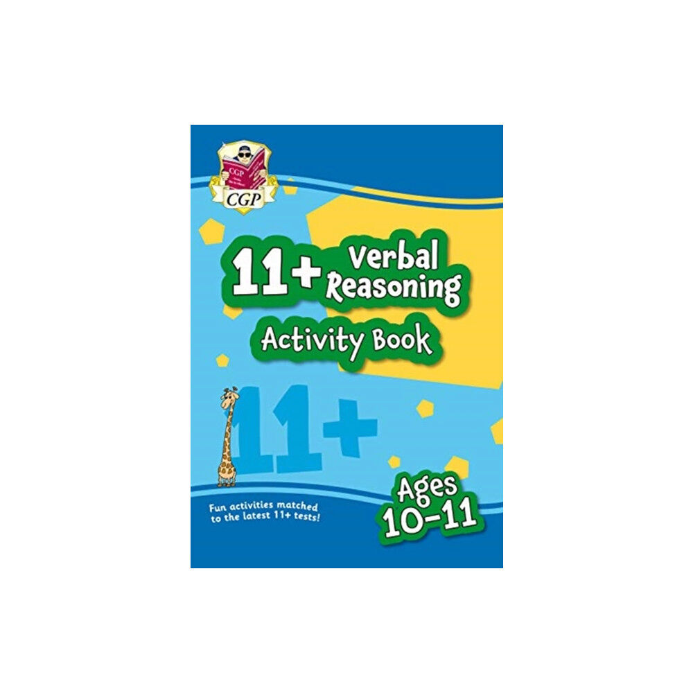 Coordination Group Publications Ltd (CGP) 11+ Activity Book: Verbal Reasoning - Ages 10-11 (häftad, eng)