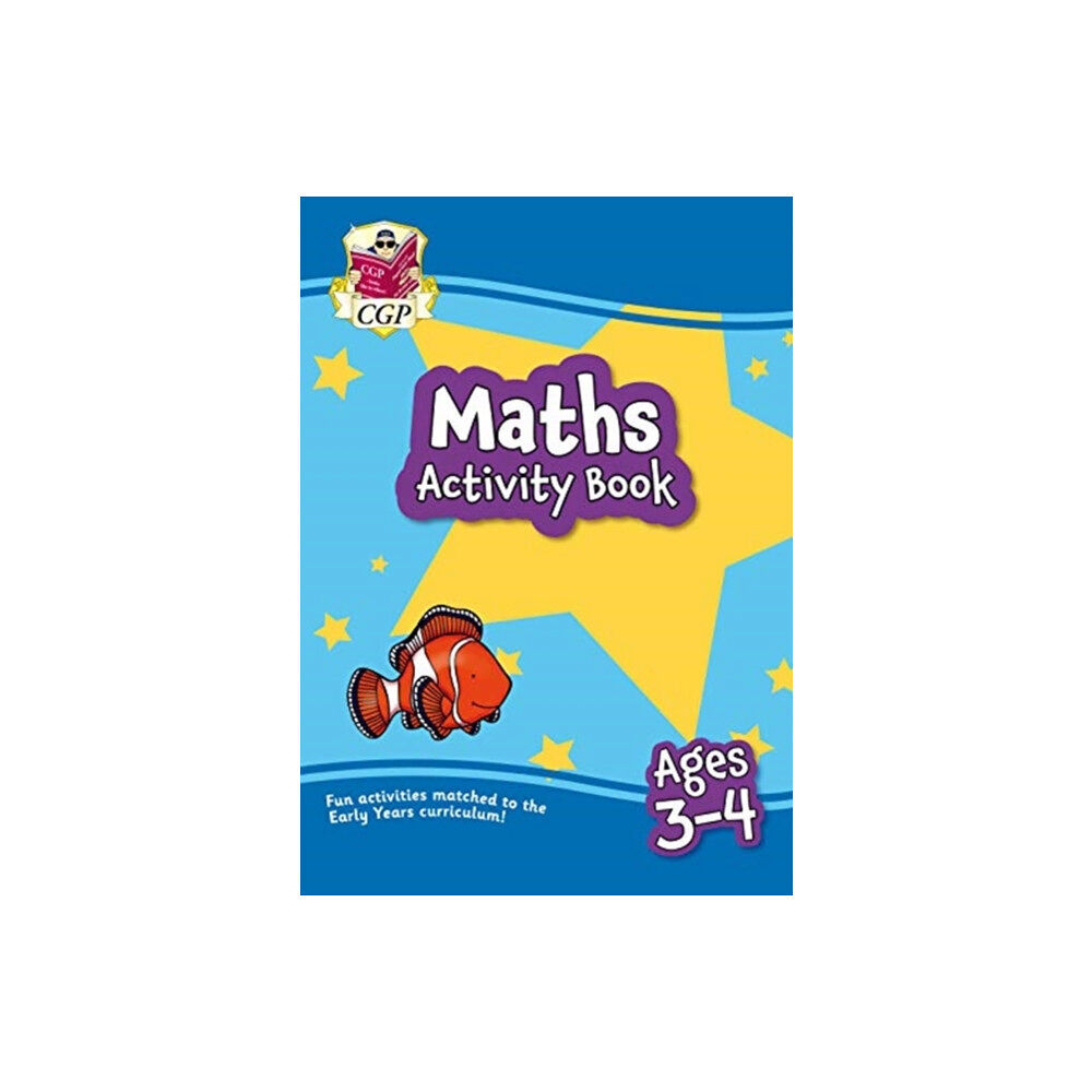 Coordination Group Publications Ltd (CGP) Maths Activity Book for Ages 3-4 (Preschool) (häftad, eng)