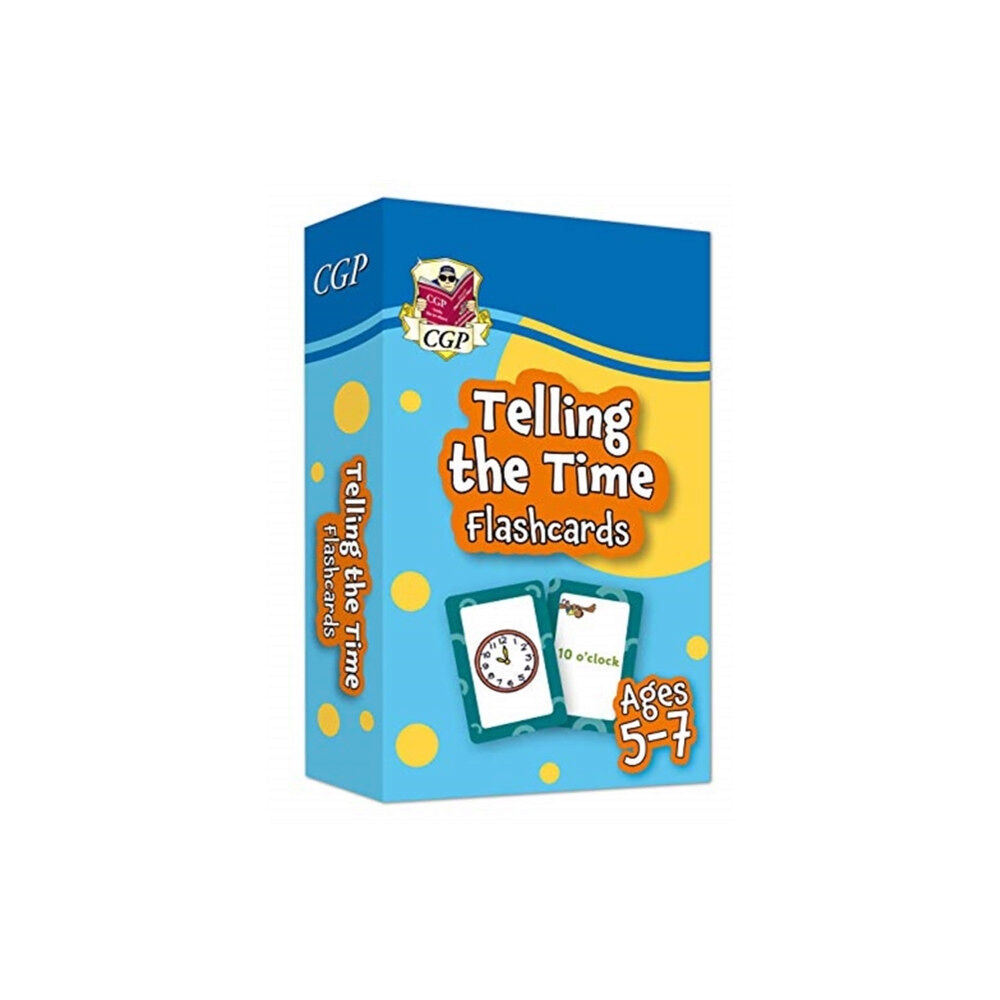 Coordination Group Publications Ltd (CGP) Telling the Time Flashcards for Ages 5-7 (inbunden, eng)