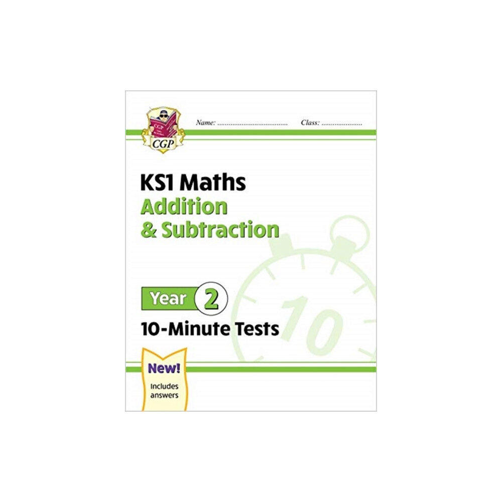 Coordination Group Publications Ltd (CGP) KS1 Year 2 Maths 10-Minute Tests: Addition and Subtraction (häftad, eng)